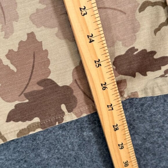 3Sixteen Mens Fatigue Overshirt Tan Mitchell Camo Floral Fall Hunting Sz Medium - Picture 7 of 10